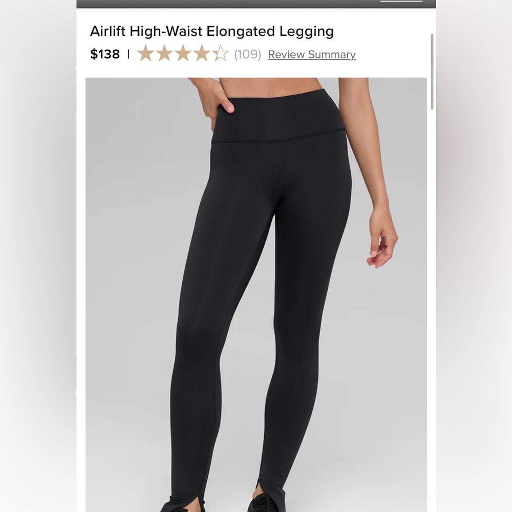 ALO Yoga Classic Black Leggings